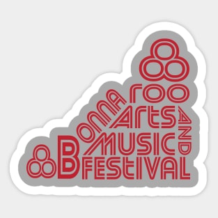 Rock Bonnaroo 3 Sticker